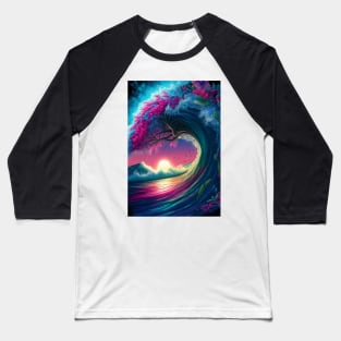 wave of life Baseball T-Shirt